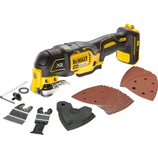 DeWalt DCS355N ohne Akku + Schleifplatte + Sägeblatt