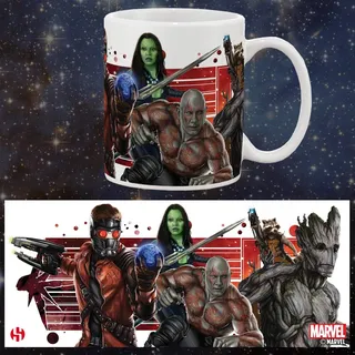 Semic Marvel Guardians of The Galaxy Mug Group