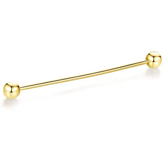 HONEY BEAR 1 Stück/3er Set Herren kragennadel Anzug Hemd Kragenstift Kragen Pins Bar Krawattenknoten Bar Edelstahl für Hochzeit Geschenk,Kegel Silber,MEHRWEG (Ball Gold)