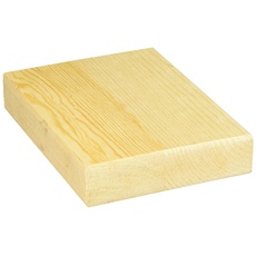 BCI Crafts retten Wood Block 12,7 cm x 7-inch-, andere, Mehrfarbig