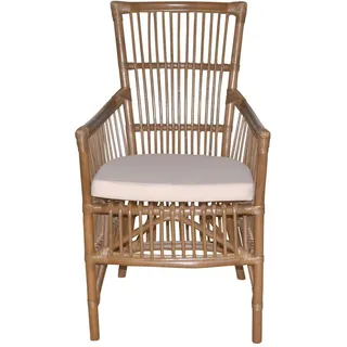 Hofmann Living And More Esszimmersessel 1 Stk. tlg. Handgeflochten, mit und ohne Sitzkissen lieferbar,