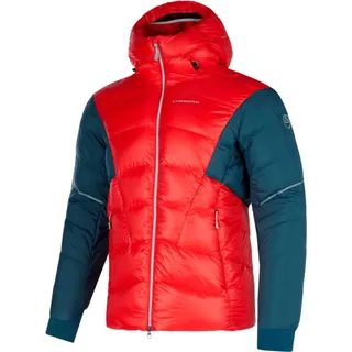 La Sportiva Supercouloir 1000 Down Jacket Poppy/Storm Blue S