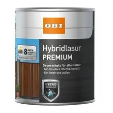 OBI Hybridlasur Premium Nussbaum hell 2,5 l