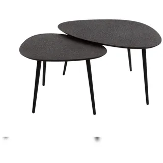 KAWOLA Lauca Schwarz Metall 59 x 41 x 80 cm