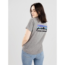 Bild P-6 Logo Responsibili-Tee Shirt kurzarm gravel heather (Damen) (37567-GLH)