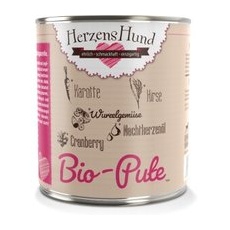 HerzensHund Adult 6x800g Bio Pute