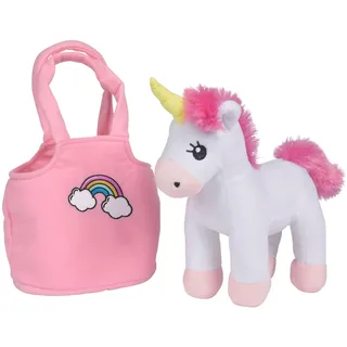 Simba SLG Einhorn mit Tasche, (25 cm)