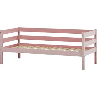 Hoppekids Einzelbett "ECO Comfort Kinderbett, Kiefer Massivholz, Jugendbett inkl. Rollrost 70x160 cm, wahlweise in verschieden Farben/ Matratze/ Absturzsicherung,