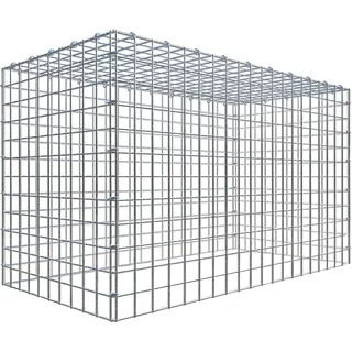Gabiona C-Ring-Gabione-Anbaukorb Typ 3 60 x 100 x 50 cm Maschenw 5 x 5 cm