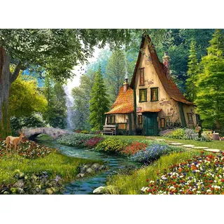 Castorland Toadstool cottage 2000 pcs, 2000 Teile)