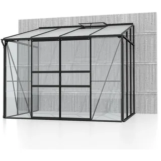 Ida 5200 Alu schwarz ESG/HKP 3 mm / Dach 6 mm 5,2 m2