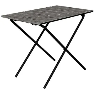 [en.casa] Klapptisch Cavallino 60x40x57 cm Grau, strukturiert