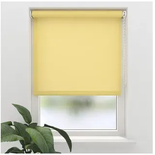 SOLUNA Tageslichtrollo T4, uni gelb, 90x275 cm