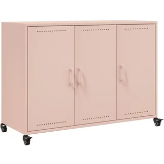 Sideboard Rosa 100,5x39x72 cm Stahl - Rosa