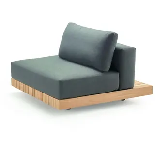 Loungesystem Plateau S-Modul 1-Sitzer - wetterfest 628 - graphite