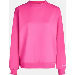 Kapuzenpullover SALZHAUT "Pullover AGEWEREN", Damen, Gr. 3XL, pink (fuchsia), Obermaterial: 95% Baumwolle CO. 5% Elasthan EL., Pullover Kapuzenpullover