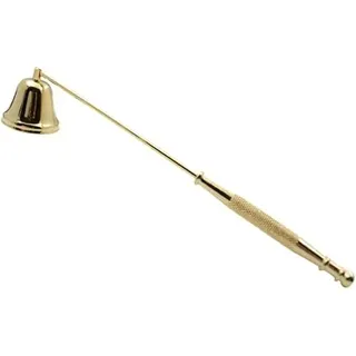 Kerzenlöscher aus Metall, goldfarben, Dochtlöscher mit langem Griff, Kerzenhüllen, Zubehör