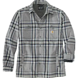 CARHARTT FLANNEL SHERPA LINED SHIRT JAC 105430 - S