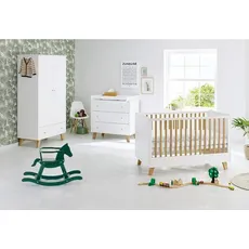 Pinolino BABYZIMMER Weiß, Eichefarben