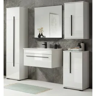 furn.design Design-D 6-tlg. Weiß/Schwarz