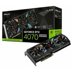 PNY Grafikkarte VCG4070S12TFXXPB1-O RTX 4070 Super 12 GB GDDR6X