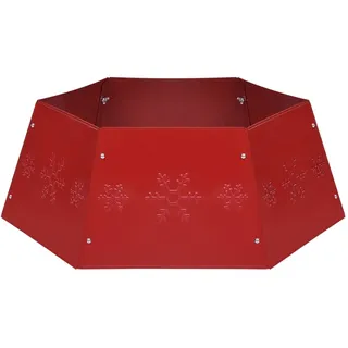 Weihnachtsbaumrock Rot Ø68x25 cm - Rot