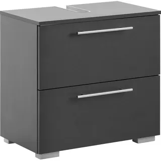 Schildmeyer Waschbeckenunterschrank Carlos anthrazit, 60,2 x 59,1 x 35 cm