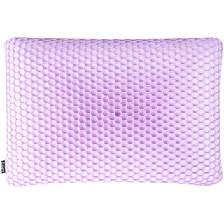 Beliani Kopfkissen Violett 54/37 cm Athos , Violett, Weiß , Textil , Rechteckig , 54x37 cm , Heimtextilien, Kopfpolster & Bettdecken, Kopfkissen, Seitenschläferkissen