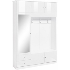 Bild Garderobenschrank »Kompakta«, Höhe 202 cm weiß