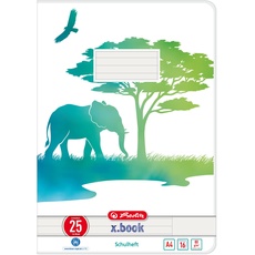 Bild GREENline Schulheft A4, Elefant, liniert, 16 Blatt (50039968)