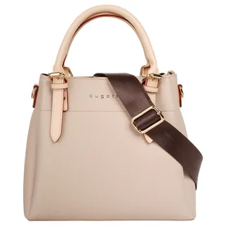Bugatti Ella Henkeltasche Kunstfaser Beige