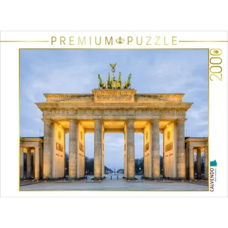 CALVENDO Puzzle Brandenburger Tor Berlin 2000 Teile Puzzle quer | 2000 Teile Lege-Größe 90x67cm Foto-Puzzle für glückliche Stunden
