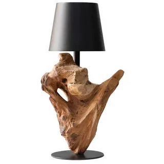 SalesFever Akku Tischleuchte Beige 1 St.