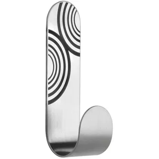 Tiger Haken Aufkleber, Metall, Mehrfarbig, 2.4 x 2.2 x 7.2 cm