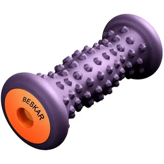BESKAR Fußmassageroller, Ergonomisch Gestaltete Massageroller für Füsse, zur Linderung von Plantarfasziitis, Fußgewölbeschmerzen, Linderung von Muskelkater