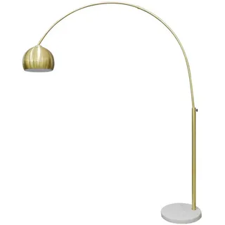 SalesFever Bogenlampe Marmorfuß