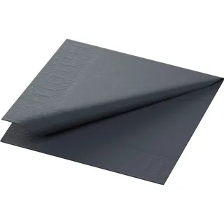 Duni 168399 Papierserviette Seidenpapier schwarz 250 Stk.)