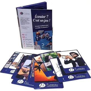 Fuzeau - Memory-Spiel für Senioren – Hören ist EIN Spiel – Musikbox mit 40 Sounds und Bildern – Übungen zur Erkennung von Ton, Konzentration – Digitale interaktive Schnittstelle inklusive – Ref.78340