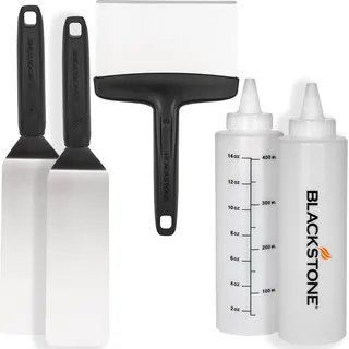 Blackstone Grillbesteck 5-teilig Edelstahl Grau/Schwarz/Silber/Weiß