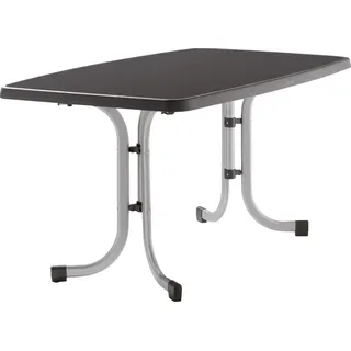 Sieger Boulevard-Klapptisch 150 x 90 x 72 cm Graphit/Schieferdekor Anthrazit