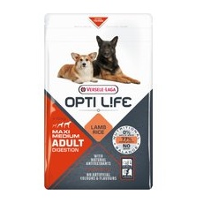 12,5kg Medium & Maxi Adult Opti Life Digestion Hrană uscată câini