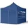 Faltpavillon 3 x 3 m inkl. 4 Seitenteile Blau