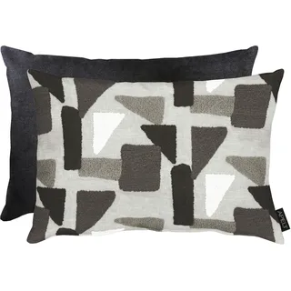 APELT Tablo Dekokissen 50 x 35 cm Grau
