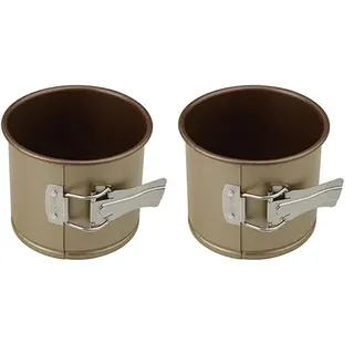 Zenker Pollerbrot-Springform – Runde Brotform als Zubehör zum Backen – 12er Brotbackform mit Antihaftbeschichtung – Backform für selbstgemachtes Brot – Ø 12 x 10 cm (Packung mit 2)