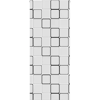 vidaXL Duschrollo 90x240 cm Stoffbreite 86 cm - Grau