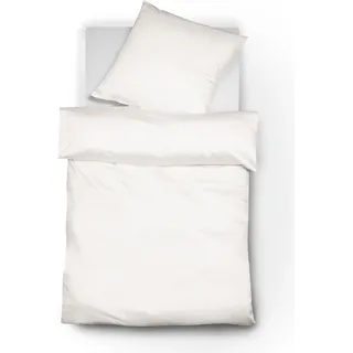 Baumwoll Bettwäsche Porto fleuresse - Beige
