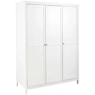 Inter Link Chilly Home Kleiderschrank Massivholz Kiefer weiß