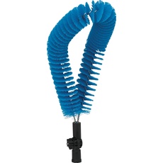 Medium externe buizenreinigerin hoek verstelbare borstel, in vorm buigbaar, met medium blauwe polyester vezels.510 x 190 x 120 mm