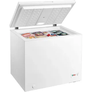 Hanseatic Gefriertruhe »HGT95B«, 85 cm hoch, 94,5 cm breit, silberfarben