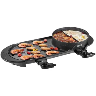Vevor Hot Pot 2200 W 2 in 1 rauchfrei